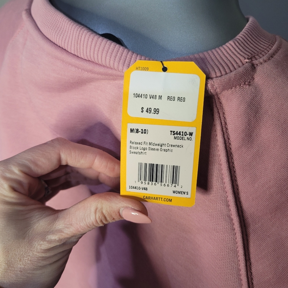 Carhartt Mid Weight Graphic Crew Neck Sweatshirt NWT - Picture 9 of 12